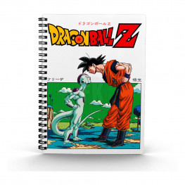 Dragon Ball Z zápisník with 3D-Effect Frieza vs Goku